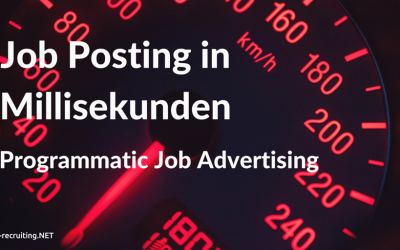 Was sind Programmatic Job Advertising und Real Time Bidding