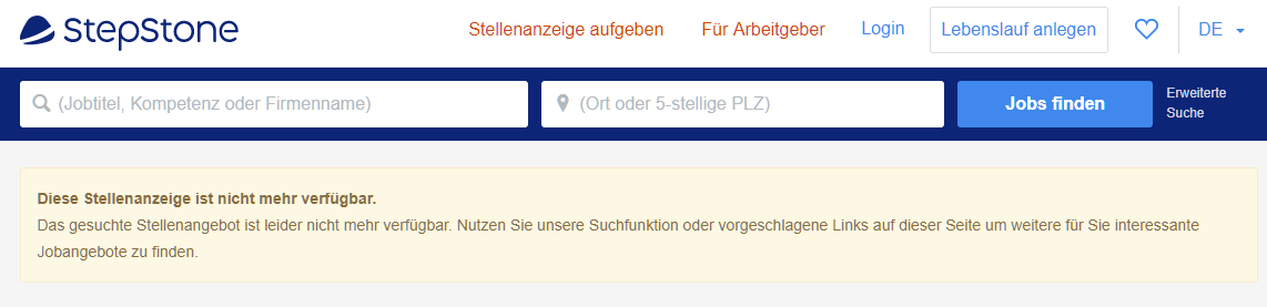20190730-screen-stepstone-anzeige-nicht-verfuegbar