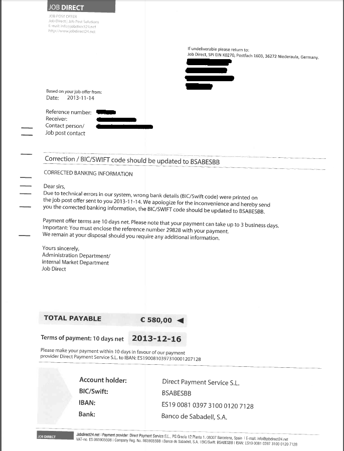 JobDirekt24-neue-fake-rechnung