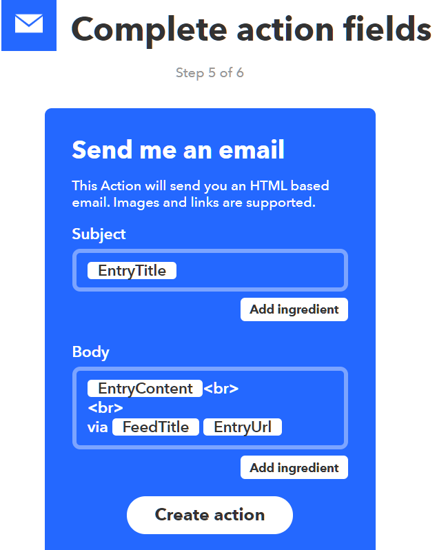 IFTTT-complete-action-fields